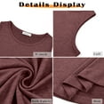 thumbnail image 4 of MOSHU 2 Pack Tank Tops for Women Loose Fit Summer Sleeveless Tops Round Neck Flowy Casual Shirts Outfits, 4 of 7
