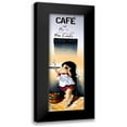 thumbnail image 1 of West, Ronald 7x14 Black Modern Framed Museum Art Print Titled - Pina Colada, 1 of 5