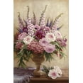 thumbnail image 2 of Levashov, Igor 11x14 White Modern Wood Framed Museum Art Print Titled - Symphony Bouquet I, 2 of 4