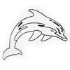 Hello Hobby Ready-to-Paint Dolphin Suncatcher