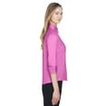 thumbnail image 3 of Three-Quarter Sleeve Stretch Poplin Blouse, 3 of 3