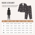 thumbnail image 5 of Uemuo Anchors Pattern Womens Pajama Sets,PJ Set for Women,Pajamas for Women Logo,Long Sleeve Pajama Set for Women,Soft Long Sleeve Top With Pants-Large, 5 of 9
