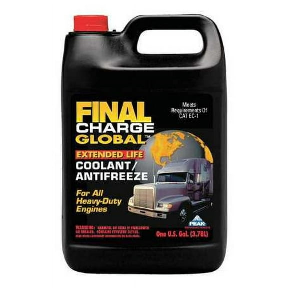 Peak Antifreeze Coolant,1 gal.,RTU FXA0B3