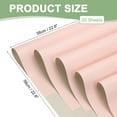 thumbnail image 2 of Uxcell Flower Gift Wrapping Paper, Double Sided Waterproof Bouquet Wrap for Wedding DIY Craft Light Pink, 2 of 7
