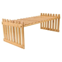 GOOHOCHY Indoor Wooden Plant Stand Good Quality Material Plant Rack Office 47x21cm