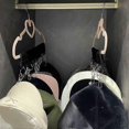 thumbnail image 5 of Hat Rack Wall Hat Hook Portable Hat Organizer Hanger With 10 Baseball Cap Clips, 5 of 5