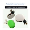 thumbnail image 4 of Orange Mouse Cable Storage Durable Headphone Accessories Red Automatic Winder Mini Convenient Winder Pe Bag Packaging White, 4 of 6