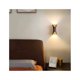 thumbnail image 5 of Luz de pared interior 12W Luz de pared exterior moderna Luz de pared de metal 3000K Blanco cálido Interior decorativo para dormitorio Pasillo de casa Sala de estar JAMW Sencillez, 5 of 5