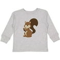 thumbnail image 3 of Inktastic Squirrel Boys or Girls Long Sleeve Toddler T-Shirt, 3 of 5