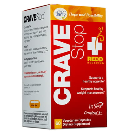 Redd Remedies - Crave Stop, Supports Healthy Appetite Control, 60
