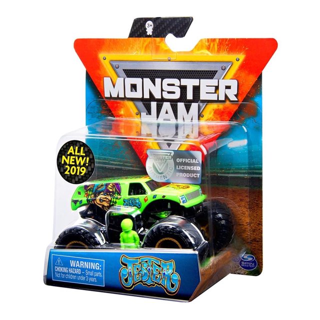 Vehículo Monster Jam Escala 1:64 Jester