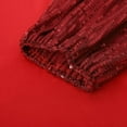 thumbnail image 7 of Wdgfv Wedding Guest Dress Mother of The Bride Dresses Two Piece Formal Sequin Dress with Jacket Tea Length 2025 RD1 XXL, 7 of 7