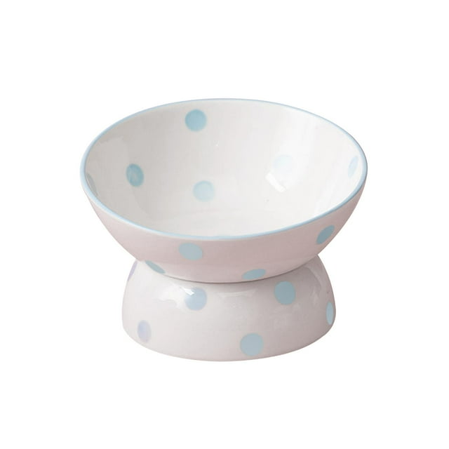 Cuenco de comida para gatos inclinado de cerámica de 200ml accesorio de plato de inclinada para gatos Zulema Comedero para gatos