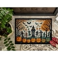 thumbnail image 3 of Carolines Treasures DAC2265MAT 18 x 27 in. Unisex Papel Picado Skeletons Spooky Halloween Doormat, 3 of 5