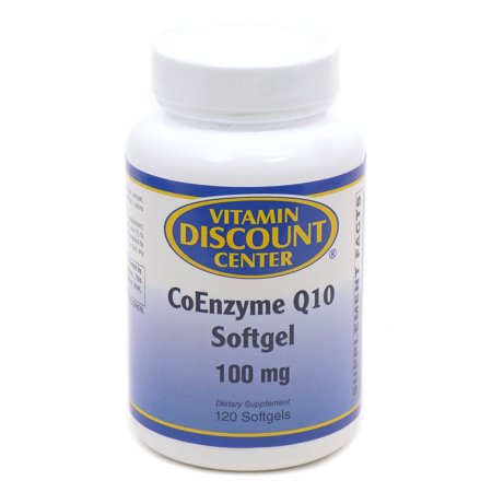 Coenzyme Q10 100mg by Vitamin Discount Center - 120 ... Coenzyme Q10 100mg by Vitamin Discount Center - 120 ...