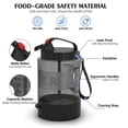 thumbnail image 3 of Botella de agua para perros, dispensador portátil de botella de agua para perros de viaje de 77 oz/2,2 L, materiales de seguridad de alimentaria, perfecto para viajes, caminatas, senderismo y activid, 3 of 7