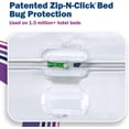 thumbnail image 4 of Queen CleanRest ! Quilted Mattress Encasement Protector with Zip-Off Top for  Washing - Waterproof, Bed Bug & Allergen Proof - 1-Person Install, No Mattress Lifting to Wash, 4 of 8