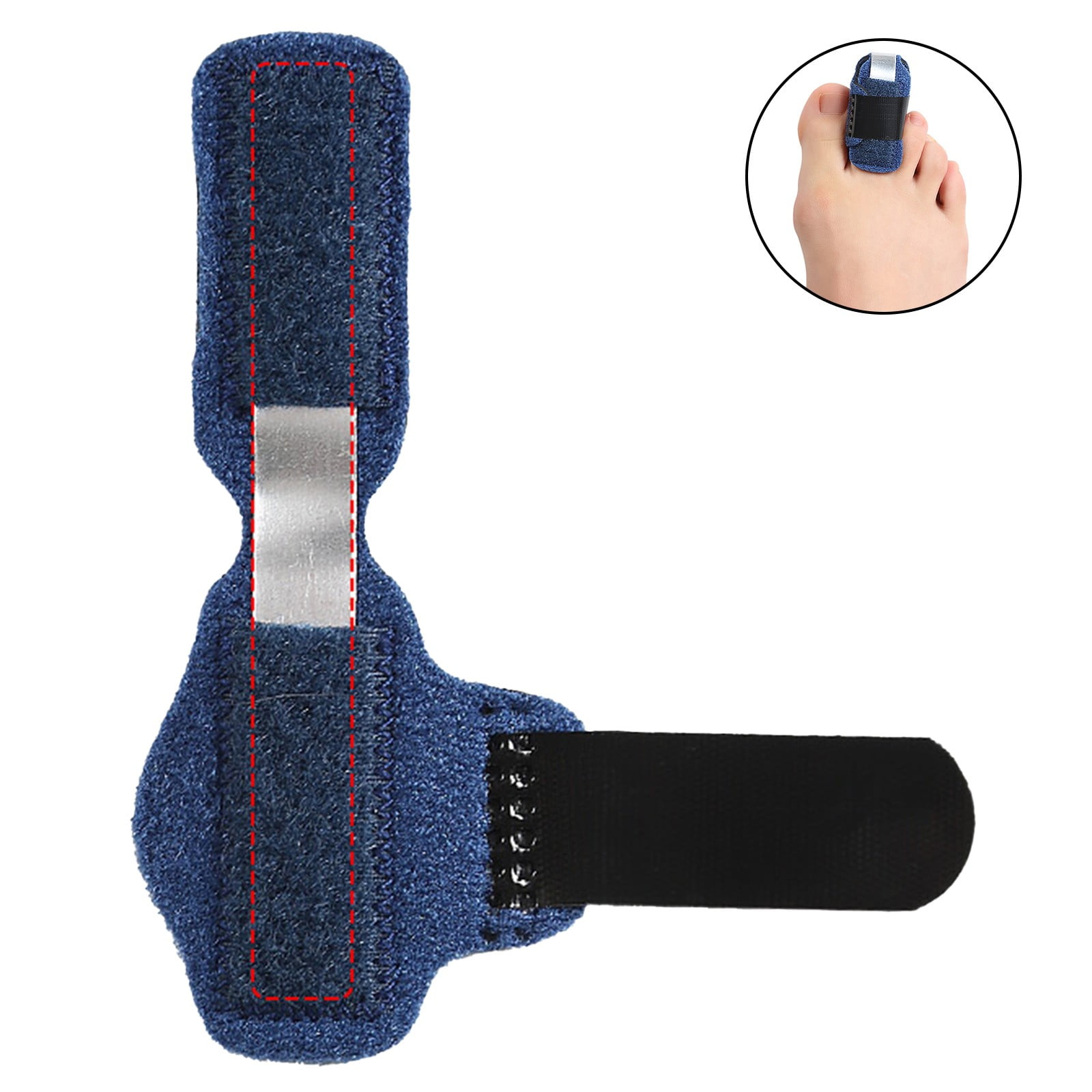 Yannee Finger immobilization strap toe sprain dislocation support strap