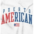 thumbnail image 2 of Puerto Rico Nuyorican USA State Flag Hoodie Sweatshirt Women Men Brisco Brands L, 2 of 5
