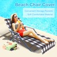 thumbnail image 3 of Funda Para Silla De Playa, Funda Para Tumbona De Piscina, Funda Para Tumbona De Secado Rápido Con Bolsa De Almacenamiento Lateral Para Piscina, Hotel Moyic OD017064-04, 3 of 6