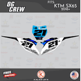 thumbnail image 2 of Kalair GFX Graphics Kit for Ktm SX65 (2016-2023) Ogcrew Series, 2 of 5