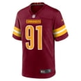 thumbnail image 2 of Men's Nike Carl Davis Jr.  Burgundy Washington Commanders Team Game Jersey, 2 of 3