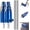 2pcs, variant on 3-in-1 Pipe & Valve Extractor,Broken Tool for 1/2, 3/4 and 1 Inch Pipes,For drill or manual use to remove damaged pipe threads, faucet bolts, angle valves and broken nipples during plumbingļ¼1pcs