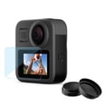 thumbnail image 1 of Lente de cámara deportiva Tapa protectora Reemplazo de película de pantalla de vidrio templado para accesorios de cámara GoPro Max Jumpingount EL2706-00, 1 of 2