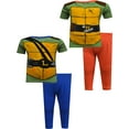 thumbnail image 2 of American Marketing Enterprises INC Boys Teenage Mutant Ninja Leo and Raphael 4 Piece Cotton Pajama (6), 2 of 2