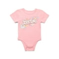 thumbnail image 3 of Barbie Baby Girl Bodysuits, 2-Pack, Sizes 0/3 Months-24 Months, 3 of 3