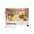 thumbnail image 3 of Cozy Outdoor Pet Rabbit Cage Discover the Ideal Home Rabbit Villa & Plush Rabbit Nest for Joyful Rabbits, 3 of 5