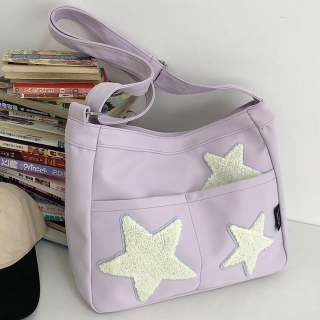 Bolso bandolera lindo para mujer con correa ajustable Y2K Bolso bandolera estético