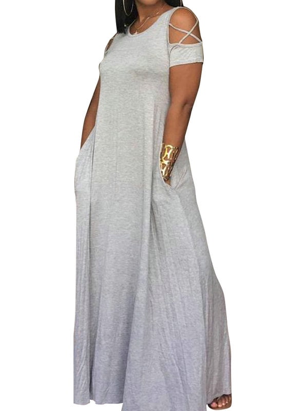 plus size maxi dresses at walmart