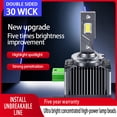 thumbnail image 4 of Tignapoo Enhanced Vision: Dual-Mode LED Headlights with Turbo Boost - 20000LM CSP Chips, Plug-and-Play, 6000K, 110W Power, IP68 Waterproof, Aluminum Alloy Cooling System, Instant Brightness, Long, 4 of 7