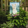 thumbnail image 2 of Carolines Treasures CK2514GF Mountian Flowers White Collie Flag Garden Size  Small multicolor, 2 of 2