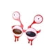 thumbnail image 2 of Guardurnaity Lindos accesorios para fotos Gafas de sol de ojos grandes Protector solar de plástico Hip Pops Gafas de cumpleaños Encantadoras y Lentes Rojo, 2 of 6