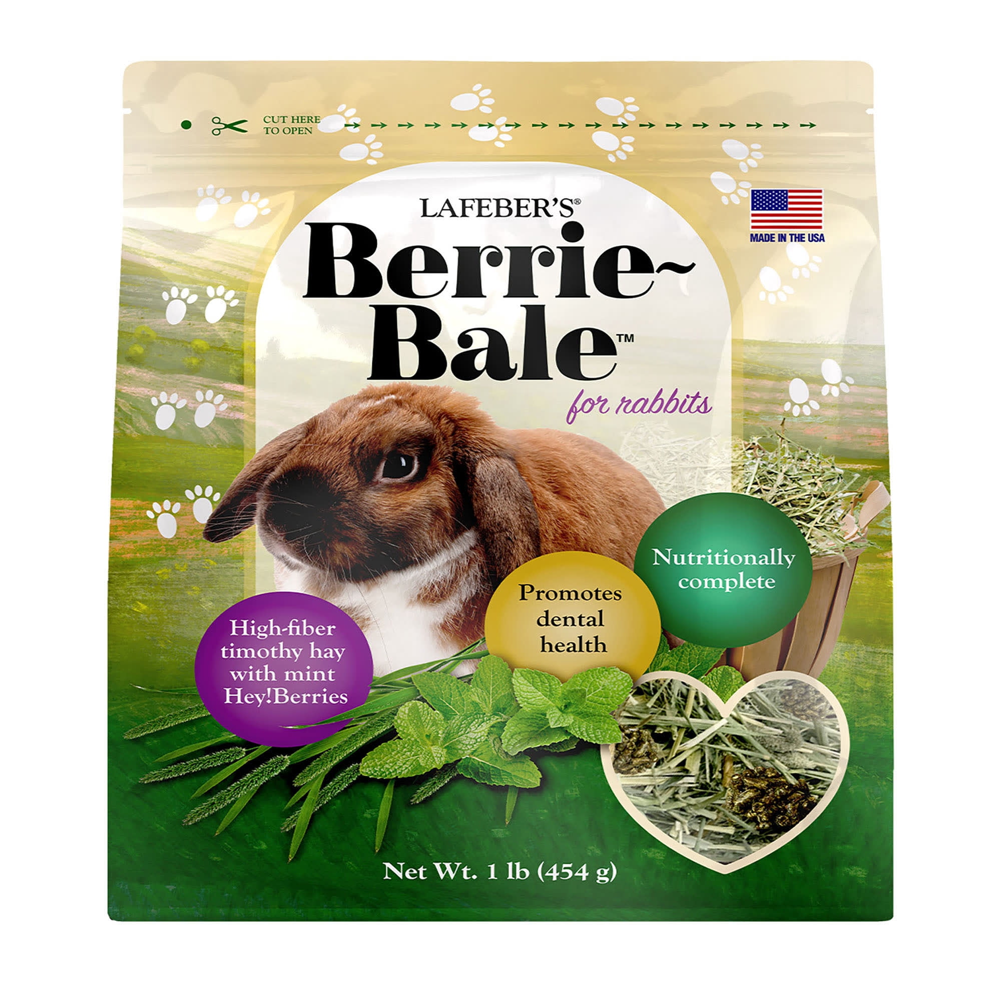 Lafeber's Mint Berrie-Bale for Rabbits 1 lbs.