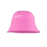 SunBusters Girls Bucket Hat (UPF 50 ), Flamingo, Medium