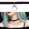 thumbnail image 2 of Collier Ras-du-Cou Vintage Lune Courte Collier Ras-du-Cou Collier Breloque Collier Ras-du-Cou, 2 of 10