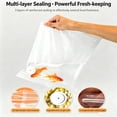 thumbnail image 5 of Mirov Reusable Food Vacuum Storage Bags — 30 BPA-free vacuum bags, suitable for freezers and microwaves, odor-proof and leak-proof, 5 of 9