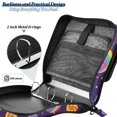 thumbnail image 4 of FORMRS Zipper Binder with Shoulder Strap 2-inch Ring 500 Sheet Capacity File Bag, Candy Carnival, 4 of 5