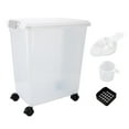 thumbnail image 2 of Food Storage Container, Rice Container Space Saving Airtight 30kg Capacity Sturdy  for Home, 2 of 7