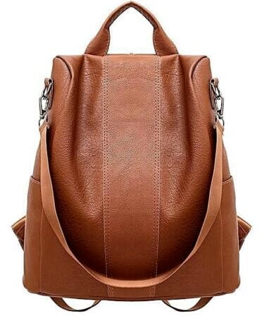 Premium Leather Three Way Anti-Thief Women's Backpack Premium Leather Three Way Anti-Thief Women's Backpack