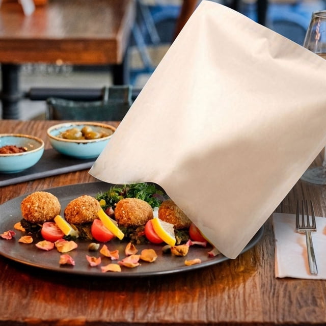 Cqxid Sacs de Rangement pour Visage à Moins de 5$ 1 Pce Sac Grille-Pain Réutilisable et Résistant à la Chaleur Sac Barbecue, Antiadhésif Collation