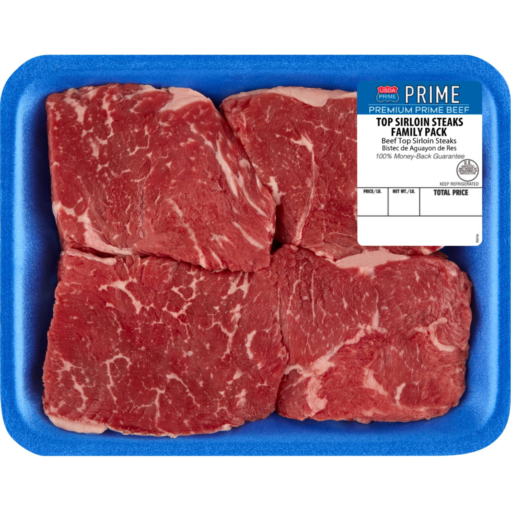 Grumpy Butcher Prime Steakhouse Beef Steak Meat, Large Thick Ribeye Steaks, 4...