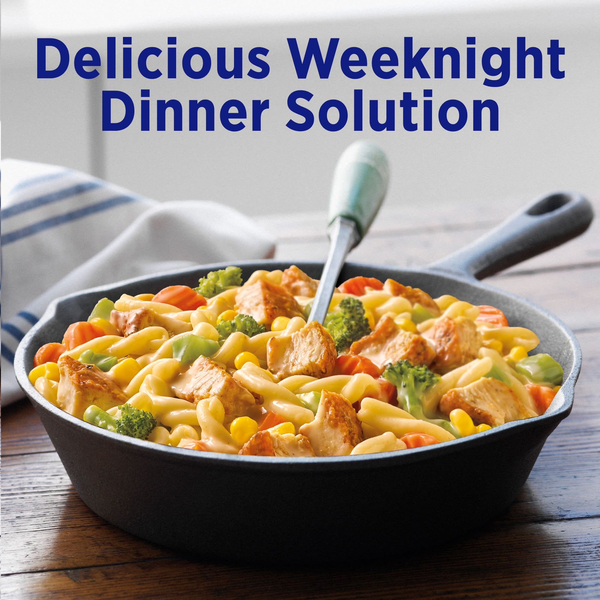 Birds Eye Voila! Three Cheese Chicken Skillet Meals, Frozen Meal, 21 oz. Bag