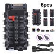thumbnail image 1 of Ventilador Refrigeración 2 en 1 Hub 5V 3PIN ARGB SATA Power Multi Splitter 10 Way para PC Case, 1 of 8