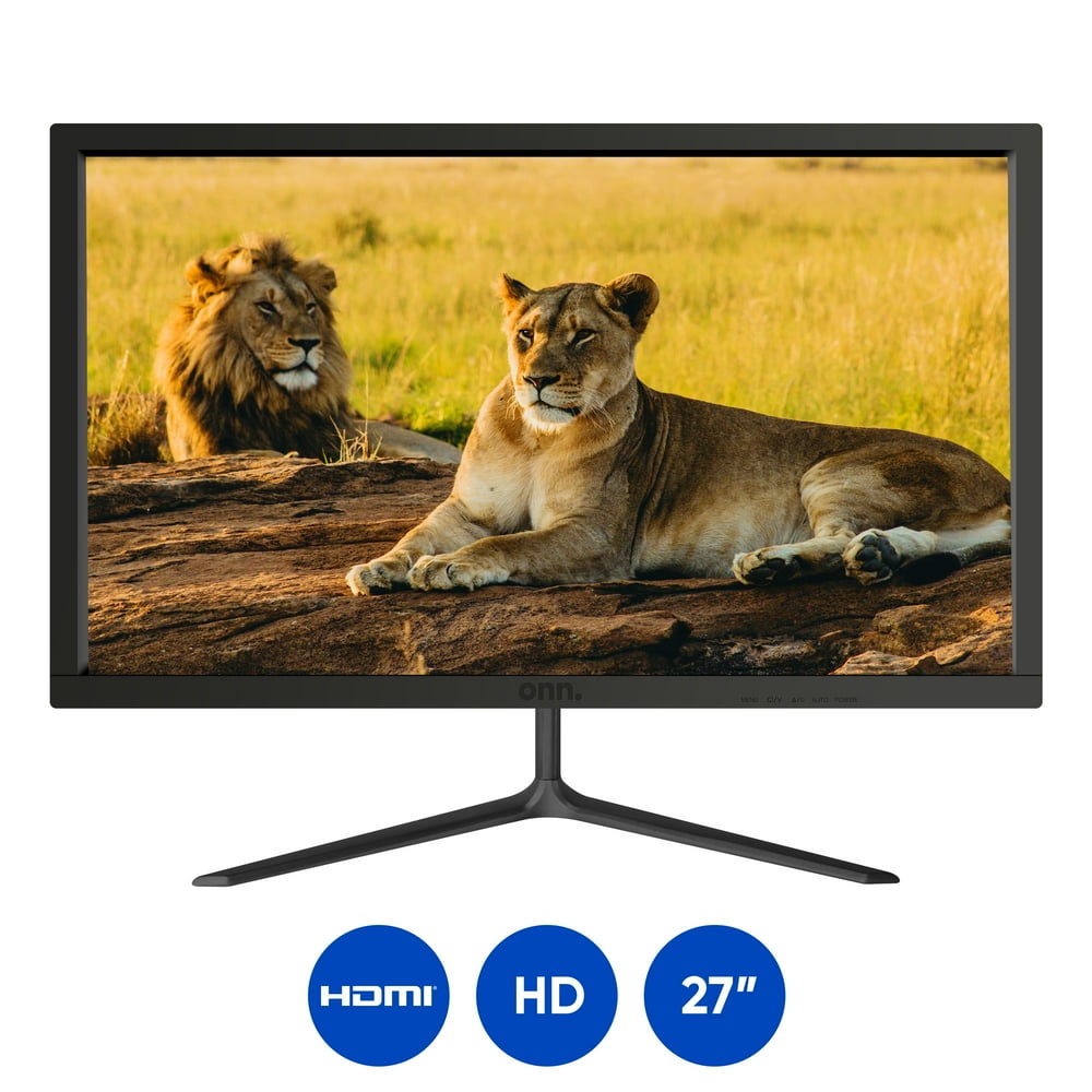 Onn 27" 1920 x 1080 HDMI VGA 60hz 5ms HD LED Monitor