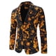 thumbnail image 1 of Sonducket Traje profesional y elegante para hombres, cómodo de llevar en cualquier lugar, chaqueta de traje para hombres, traje de abrigo para Prendas para la parte del cuerpo X06 3XL, 1 of 6