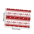 thumbnail image 4 of QualitChoice 10pieces Wrapping Paper For Christmas Celebrations Reindeer Pattern Thick And Festive Christmas 3, 4 of 6